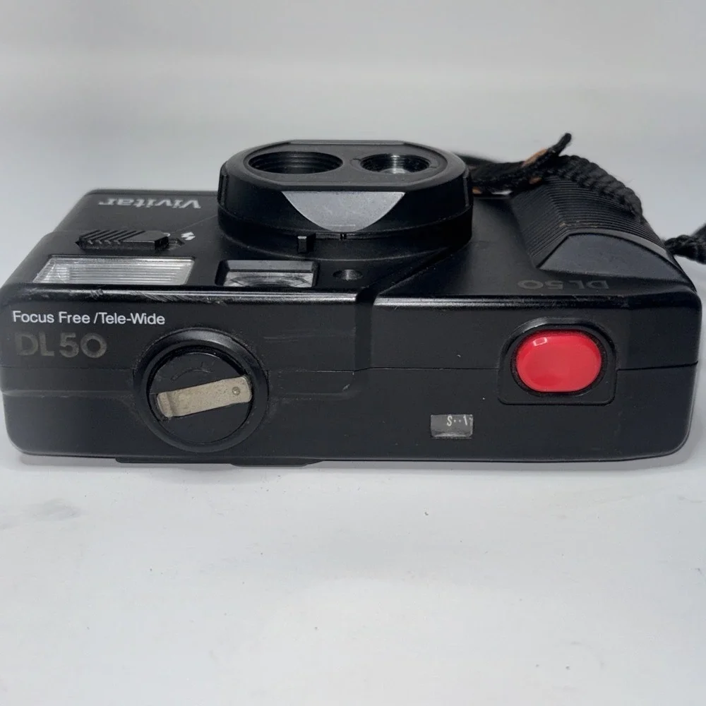 Vintage‎ Vivitar DL50 35mm Point & Shoot Film Camera Untested AS-IS